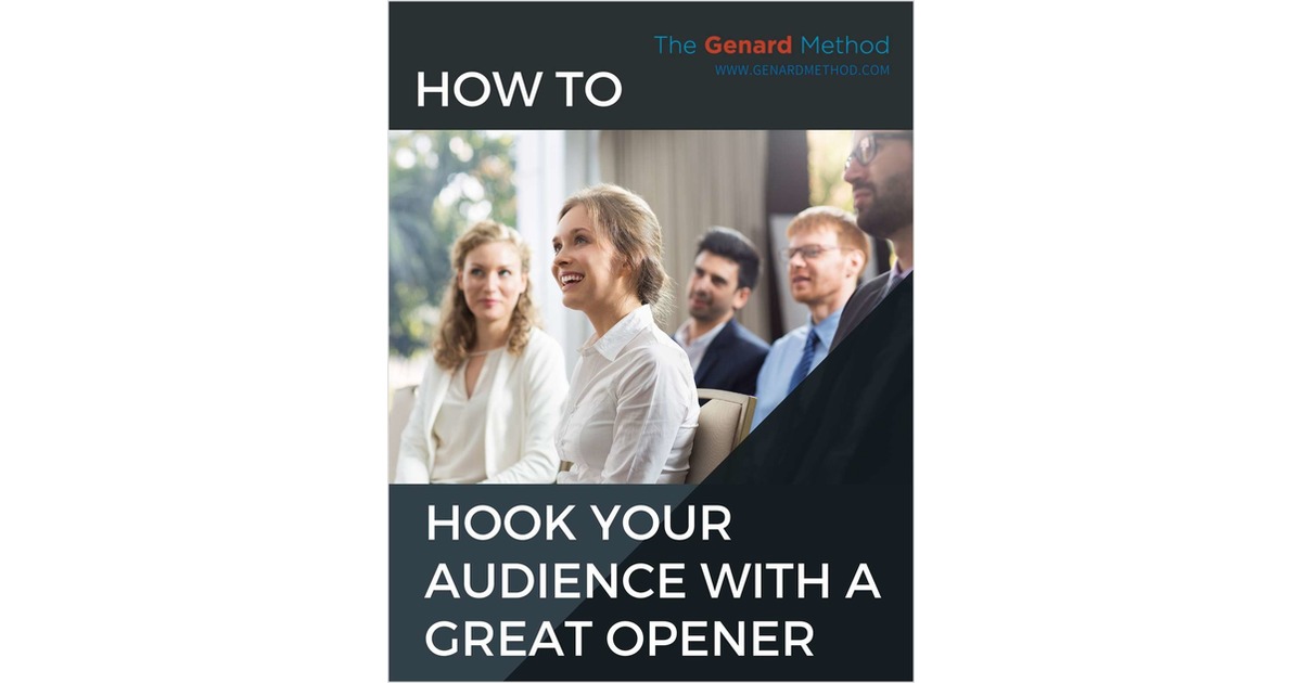 How to Hook Your Audience with a Great Opener