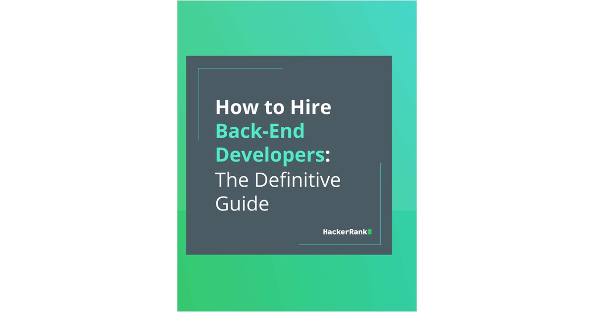 How to Hire Front-End Developers: The Definitive Guide