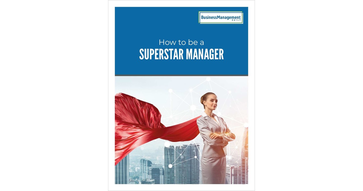 How to be a superstar manager
